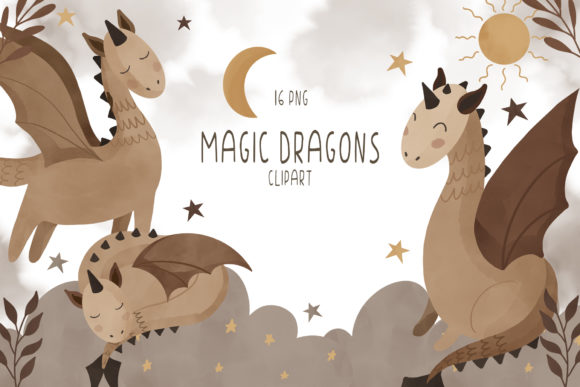 Download Dragon Clipart, Boho Baby Clipart - Boho baby clipart Collection