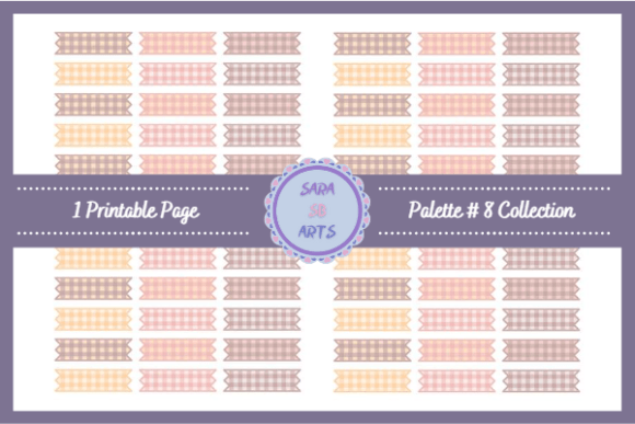 Download Cute Washi Tapes Printable Page - Washi tapes Collection