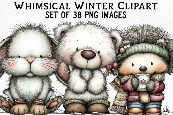 Download Whimsical Winter Clipart - Winter Collection